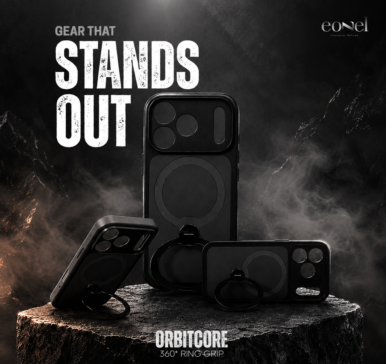 Orbitcore - 17 Pro Max Black